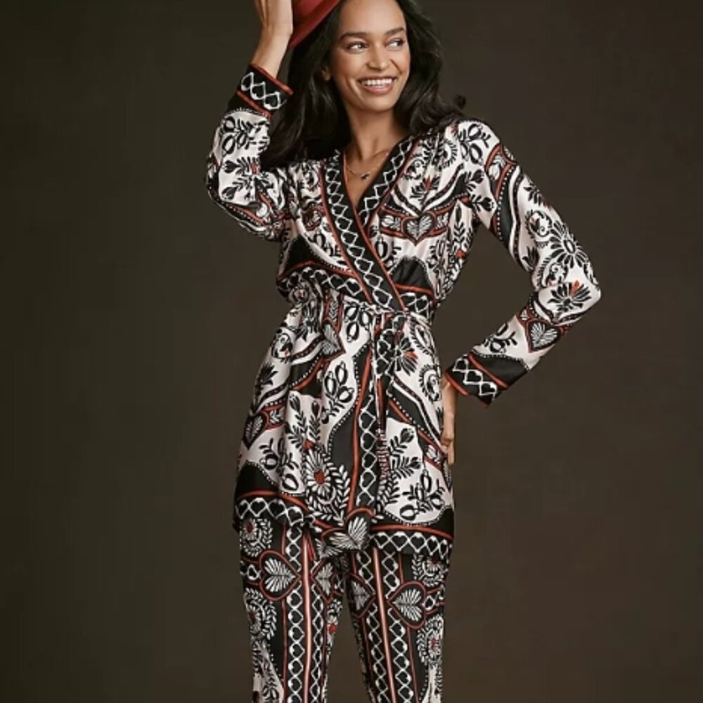 NWOT Farm Rio Passion Scarf Wrap Mini Dress XXS $215 - Picture 1 of 15